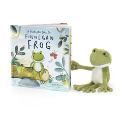 Finnegan Frog Storybook & Plush Toy Gift Set