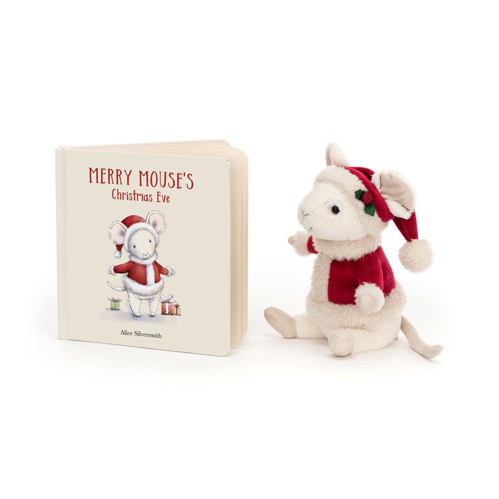 Merry Mouse's Christmas Eve Storybook & Plush Gift Set | Wobblepaws