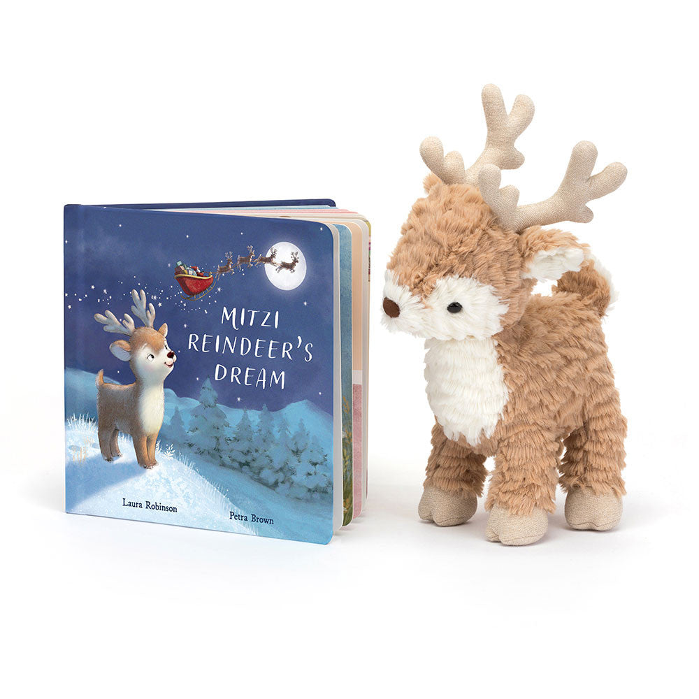 Mitzi Reindeer's Dream Storybook & Plush Gift Set | Wobblepaws