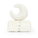 Amuseables Moon Soother - Soft Baby Comforter | Wobblepaws