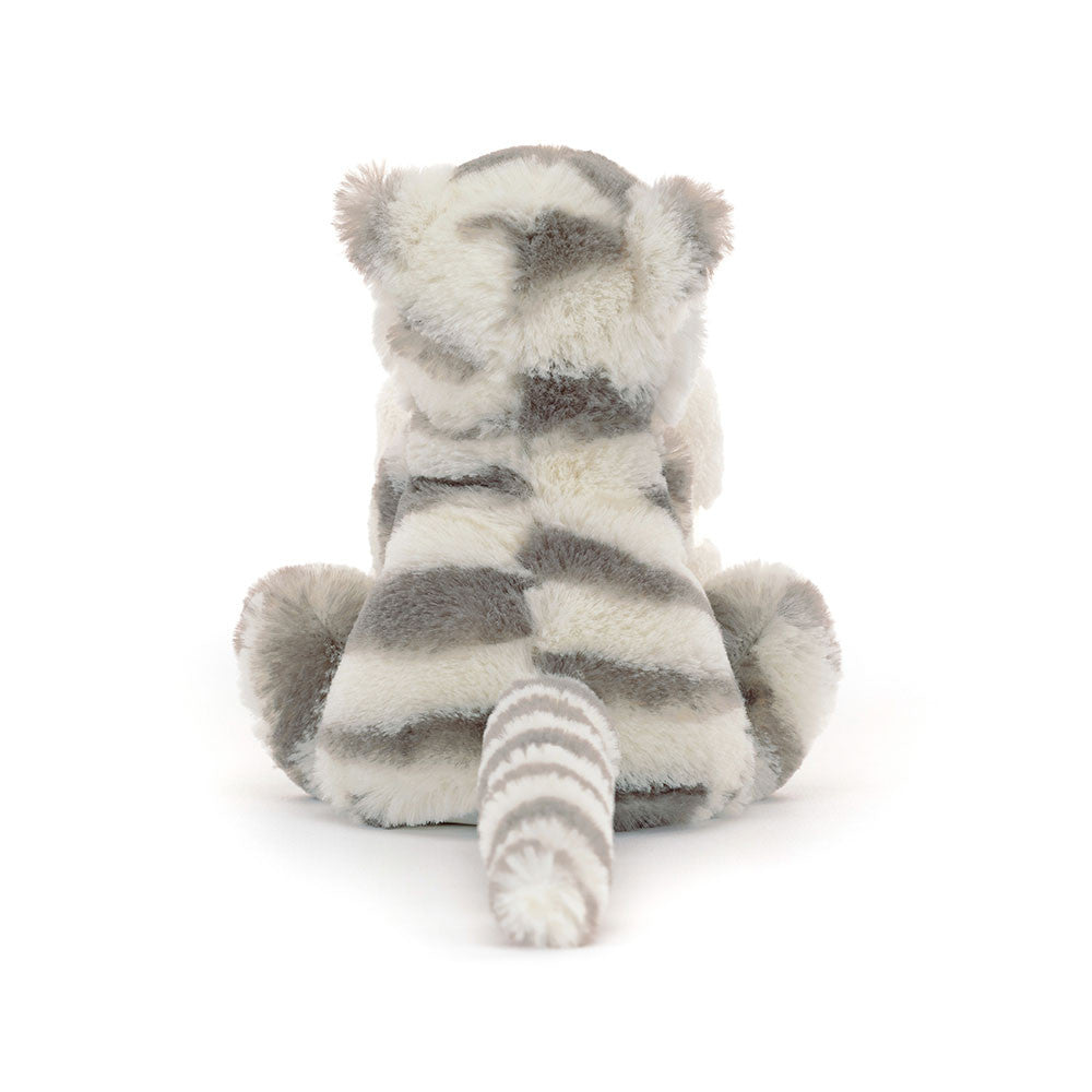 Bashful Snow Tiger Soother - Soft Baby Comforter | Wobblepaws