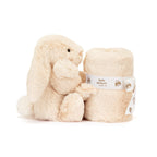 Bashful Luxe Bunny Soother - Soft Baby Comforter | Wobblepaws