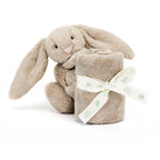 Bashful Bunny Soother - Soft Baby Comforter | Wobblepaws