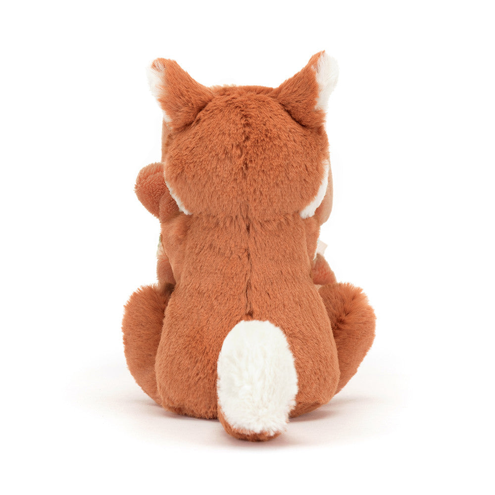 Bashful Fox Cub Soother - Soft Baby Comforter | Wobblepaws
