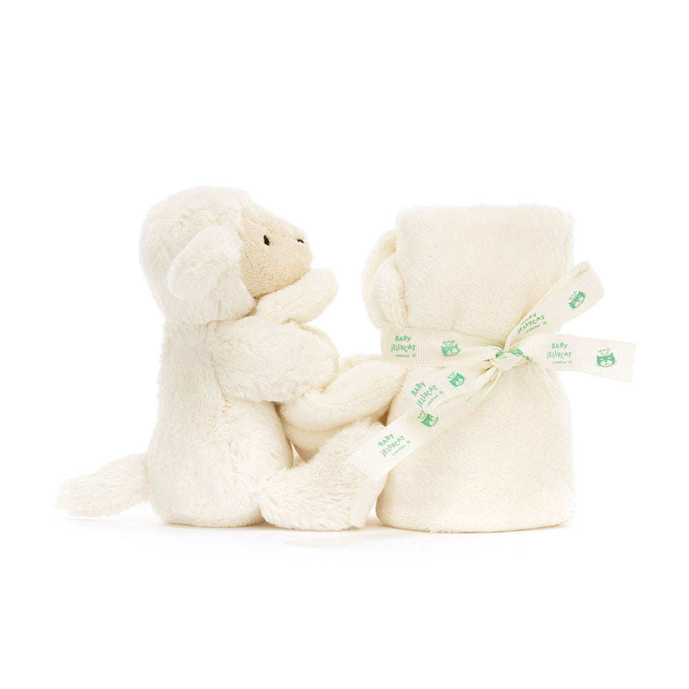 Bashful Lamb Soother - Soft Baby Comforter | Wobblepaws