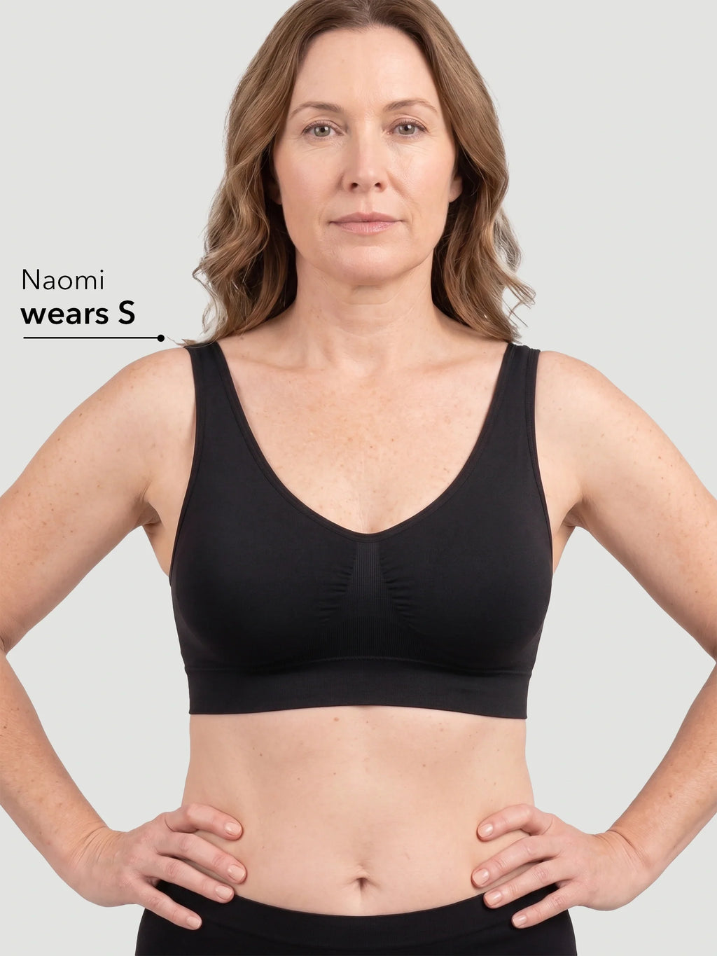 Daily Comfort Throw-on Wirefree Bra (A-FF Cup)