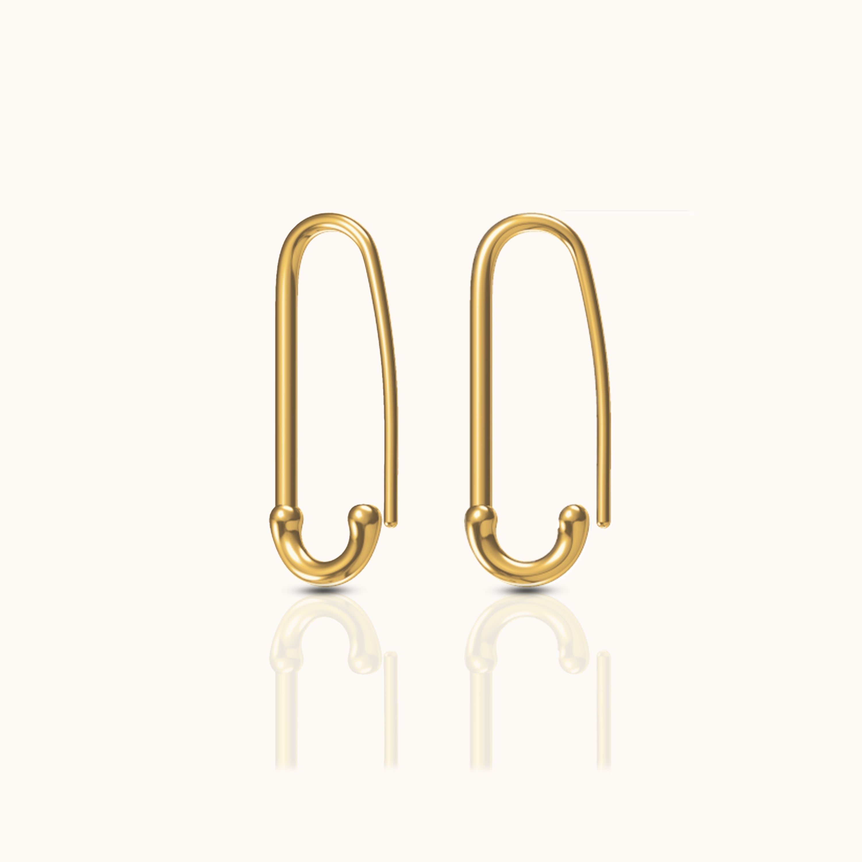 Safety Pin Earrings