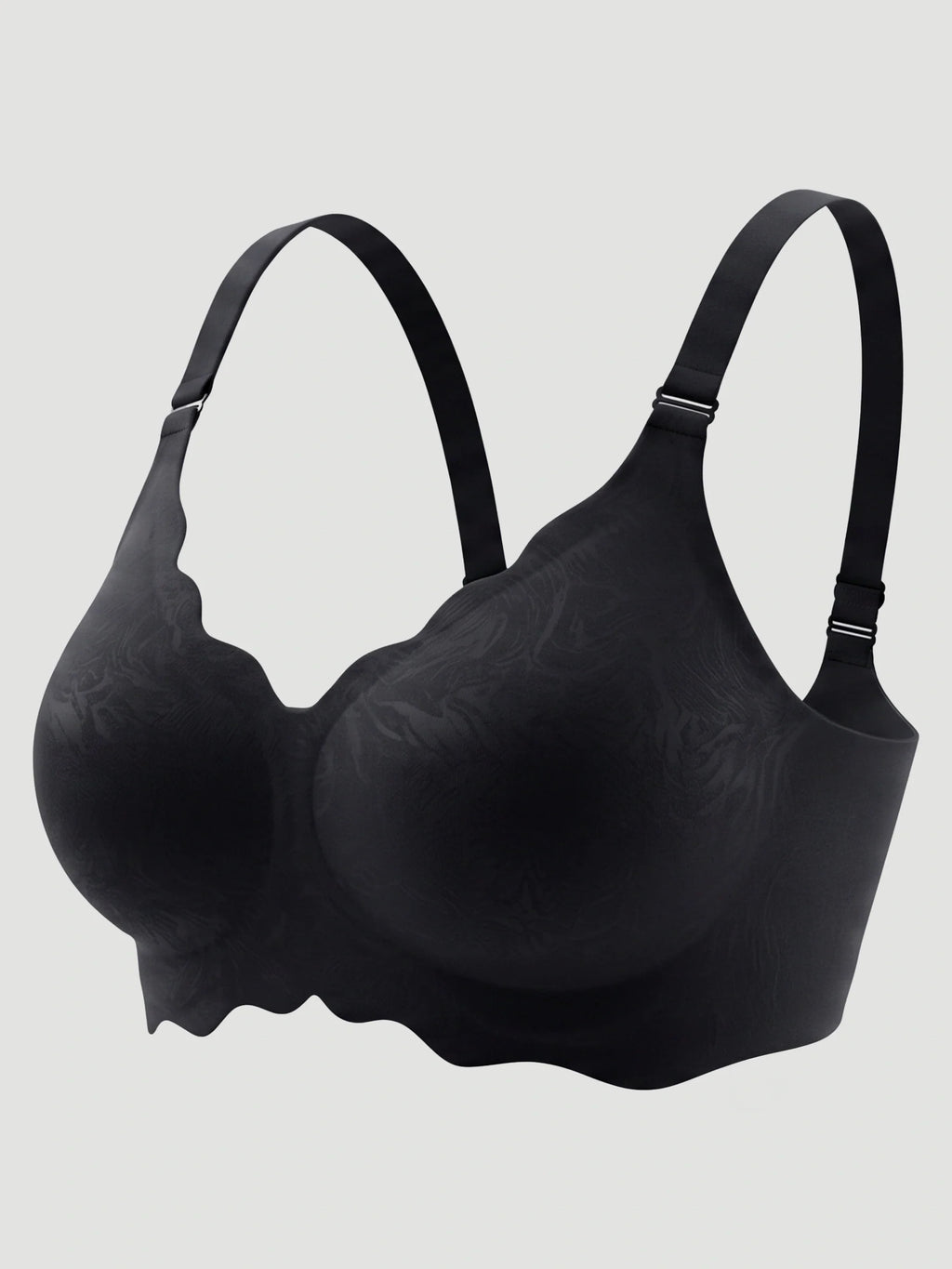 NEW DROP - LIMITED STOCK - Scalloped Push-Up Wireless Jelly Bra