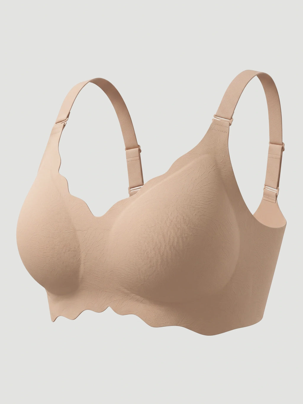 NEW DROP - LIMITED STOCK - Scalloped Push-Up Wireless Jelly Bra