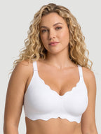 NEW DROP - LIMITED STOCK - Scalloped Push-Up Wireless Jelly Bra