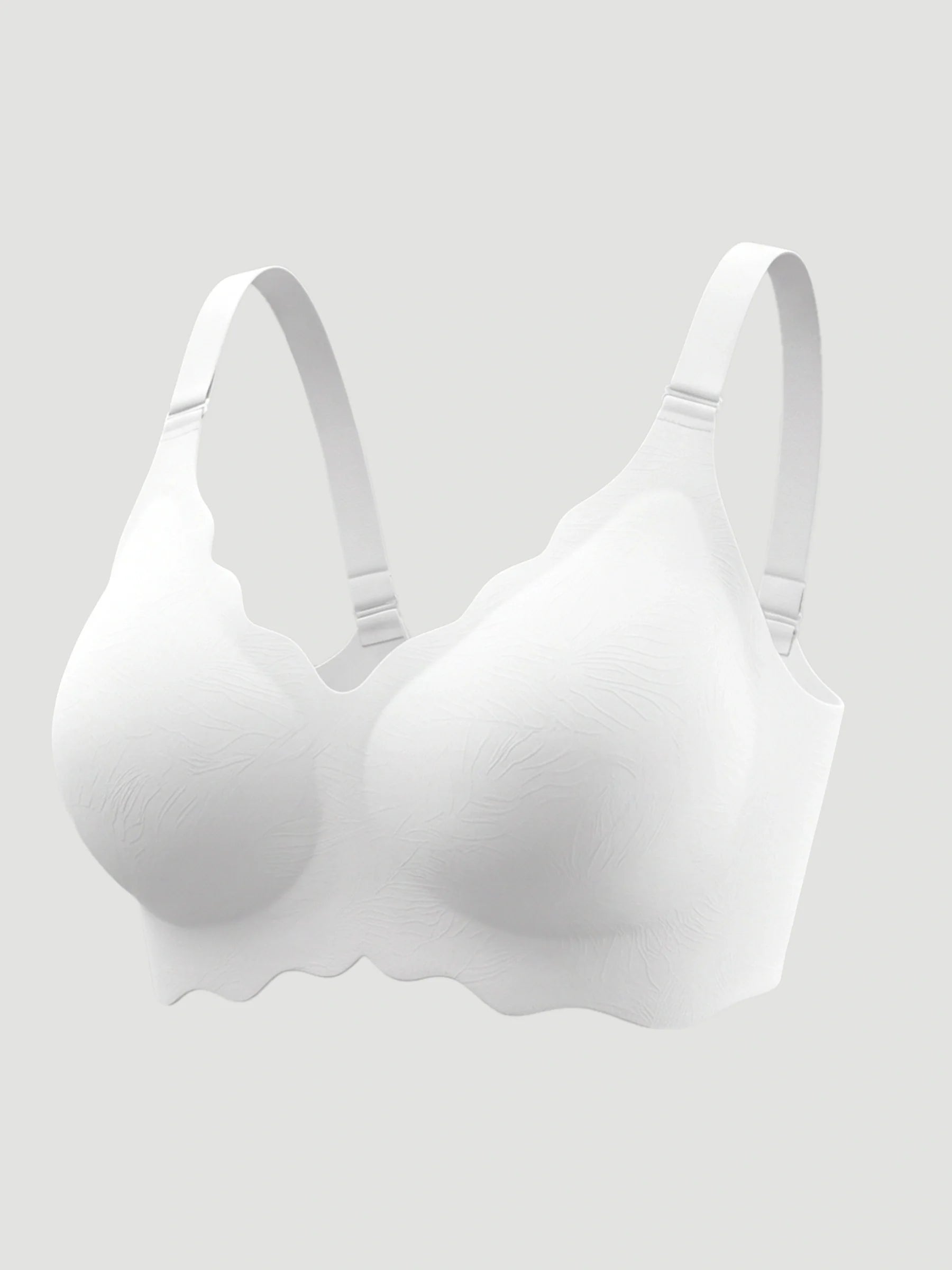 NEW DROP - LIMITED STOCK - Scalloped Push-Up Wireless Jelly Bra