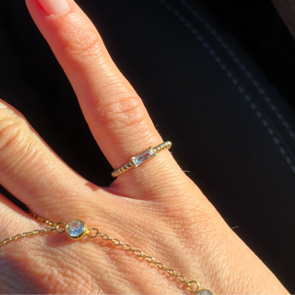 Celestial Pinky Ring