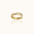 Single CZ Ear Cuff