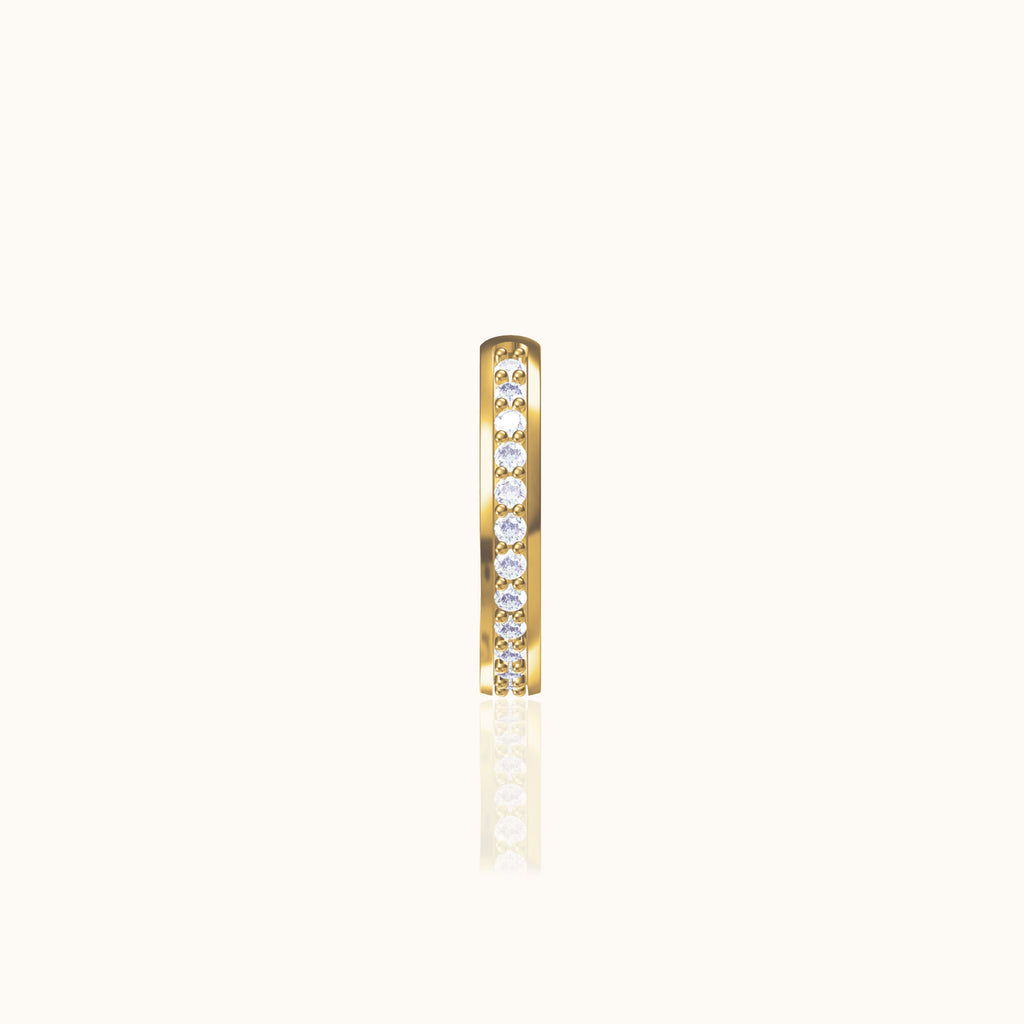 Single CZ Ear Cuff
