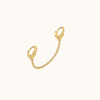 Single Handcuff Chain Earring