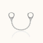 Single Handcuff Chain Earring