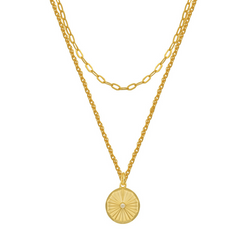 Sunbeam Layer Necklace