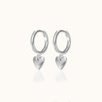 Sweetheart Hoop Earrings