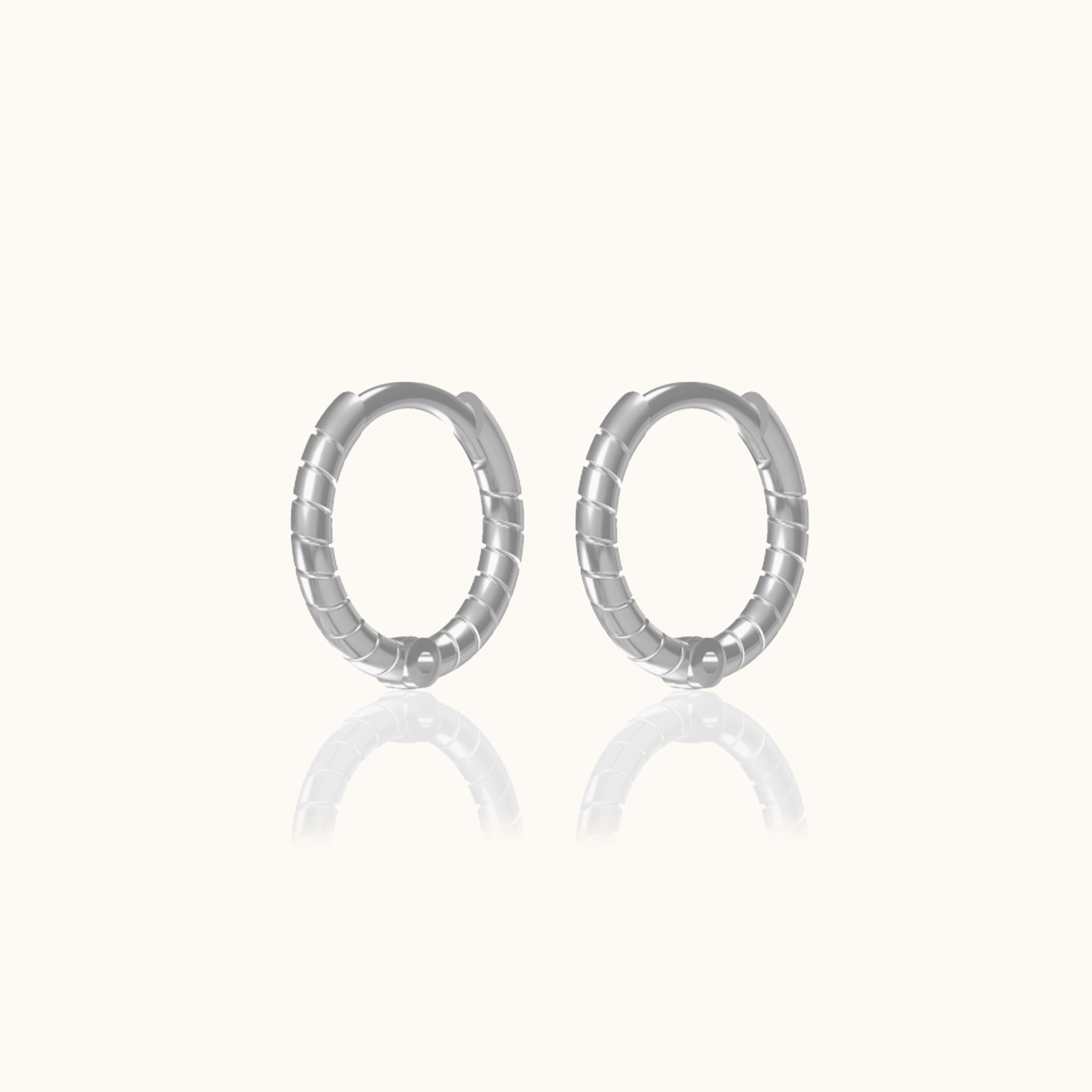 Twisted Hoop Earrings