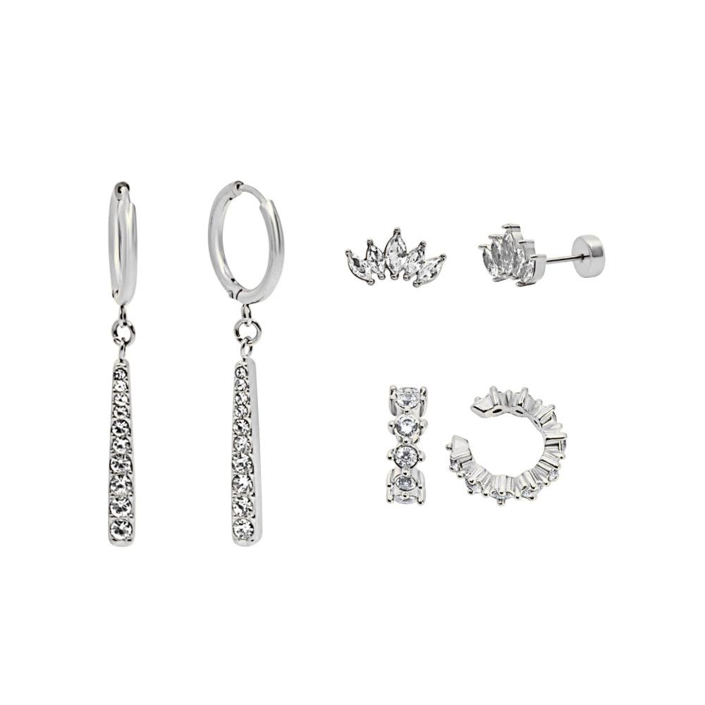 Better Together Earrings 3 Piece Earring Set