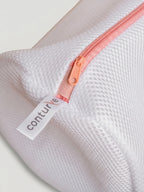 White Mesh Wash Bag