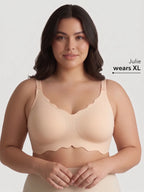 NEW DROP - LIMITED STOCK - Scalloped Push-Up Wireless Jelly Bra