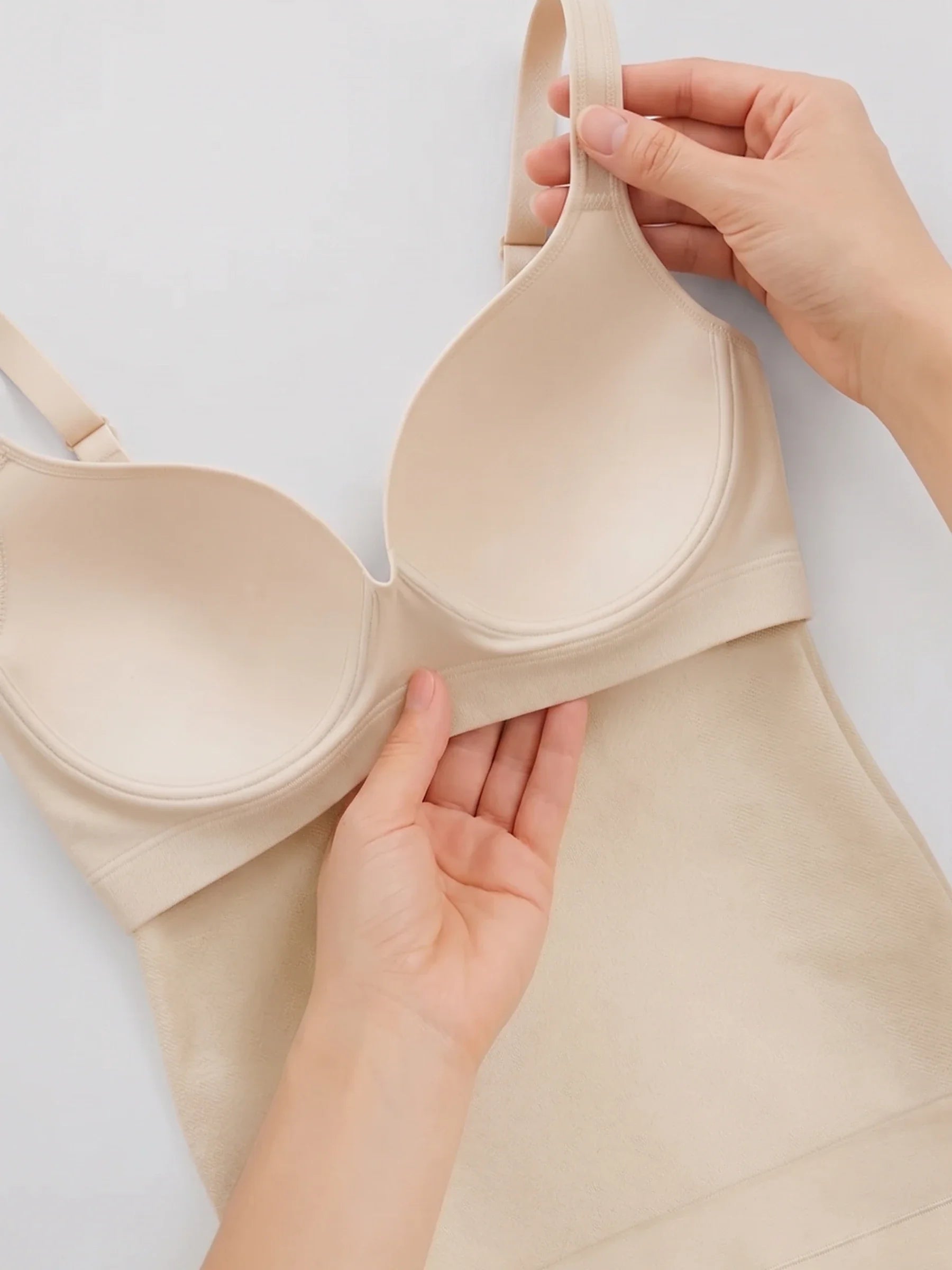 2-Pack Ultimate Comfort Built-In Bra Shaper Cami