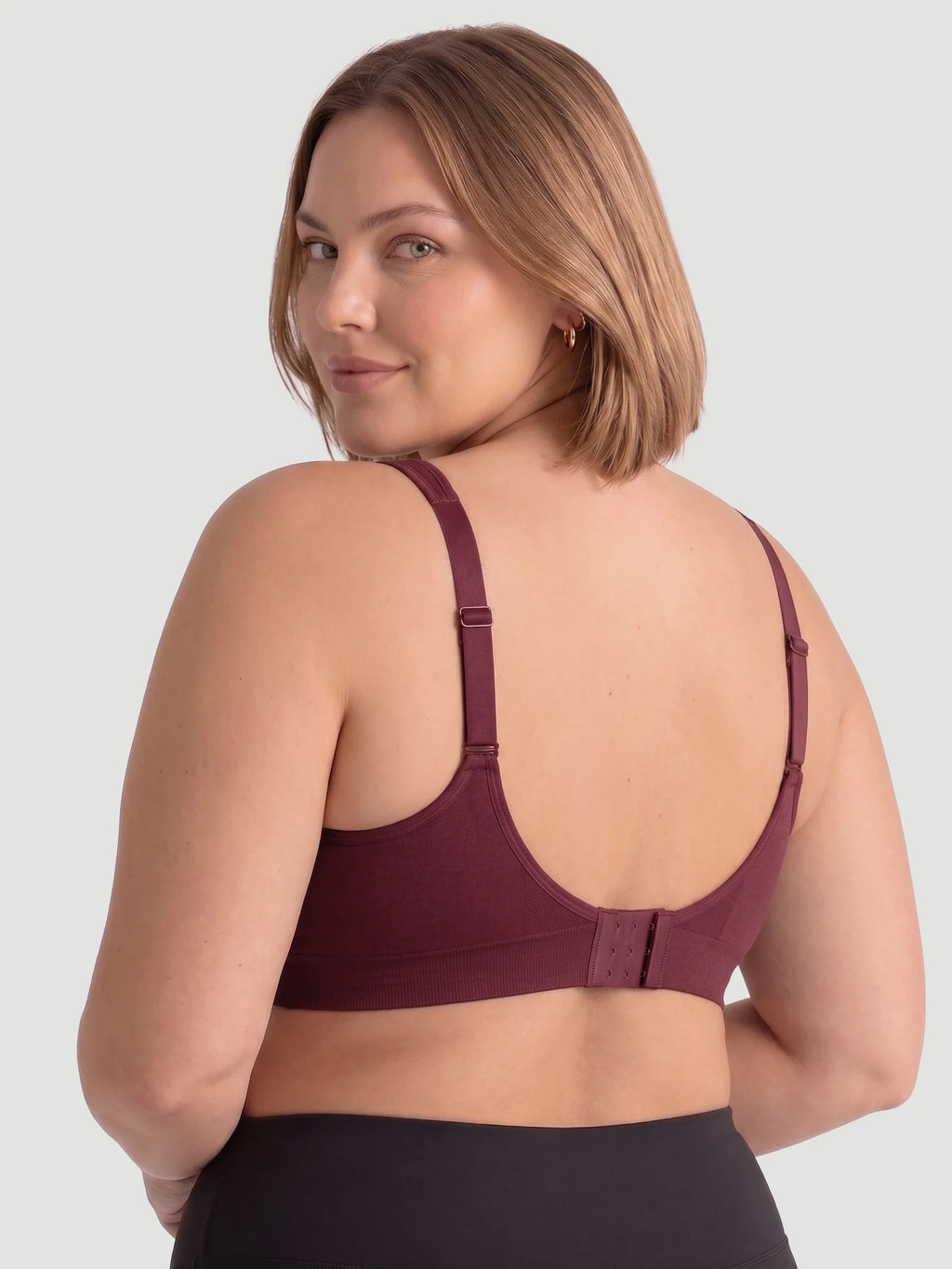 2-Pack Adjustable Wire Free Shaper Bra (Cups A-FF) + FREE Bra Extender