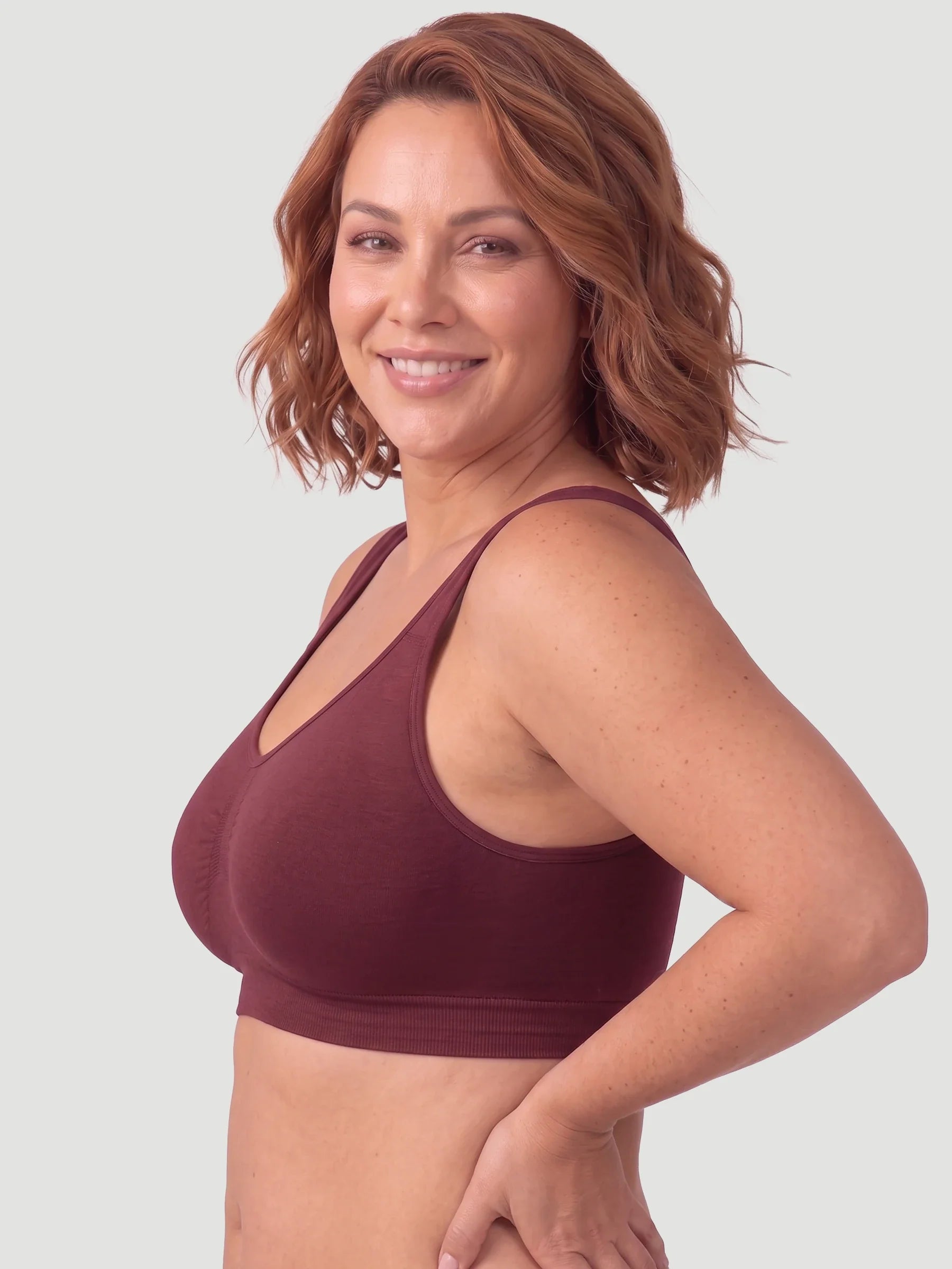 SPECIAL OFFER: Daily Comfort Throw-on Wirefree Bra (A-FF Cup) 80% OFF