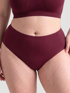 High Waist Seamless Bonded Brief Underwear