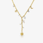 Wish Upon a Charm Lariat Necklace