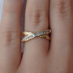 Crossed Paths Ring