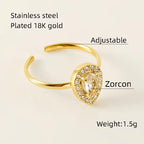 Personality OpeningHypoallergenic Ring