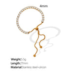 JEWELRY SL17 Wholesale Fashion Zirconia Bracelet Versatile Sweet Cool Style Hand Jewelry Niche Designs