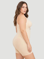 Open Bust Bodysuit Shaping Shorts