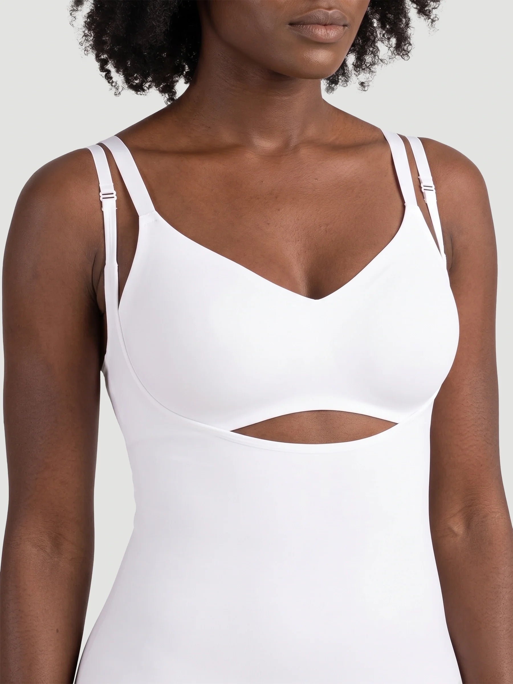 Open Bust Bodysuit Shaping Shorts