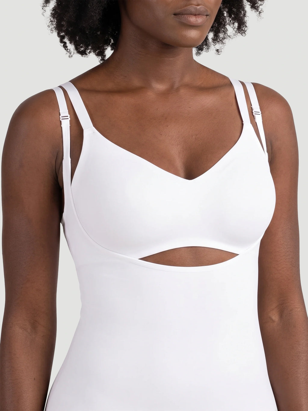 Open Bust Bodysuit Shaping Shorts
