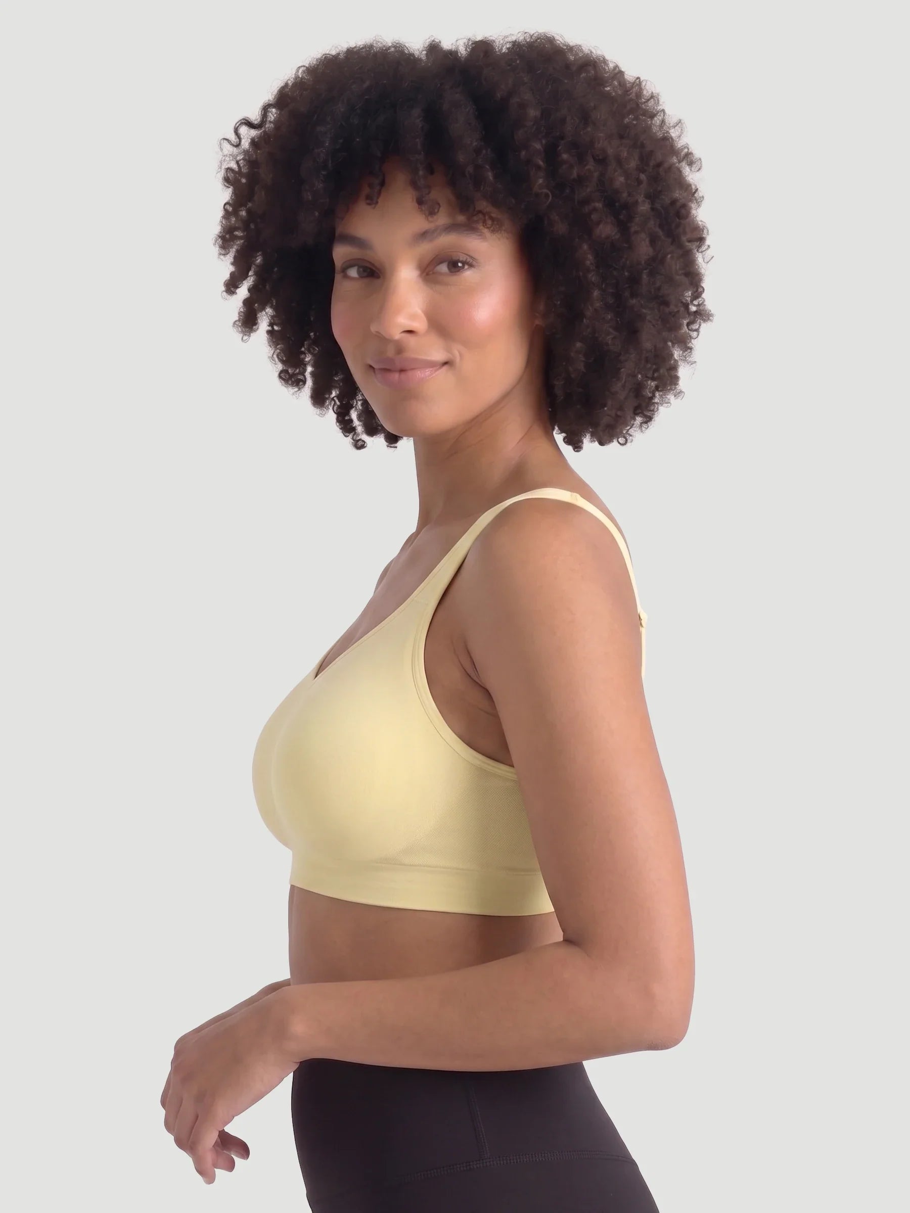2-Pack Adjustable Wire Free Shaper Bra (Cups A-FF) + FREE Bra Extender