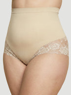 High Waisted Shaping Lace Panty