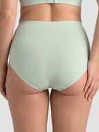 High Waist Seamless Bonded Brief Underwear
