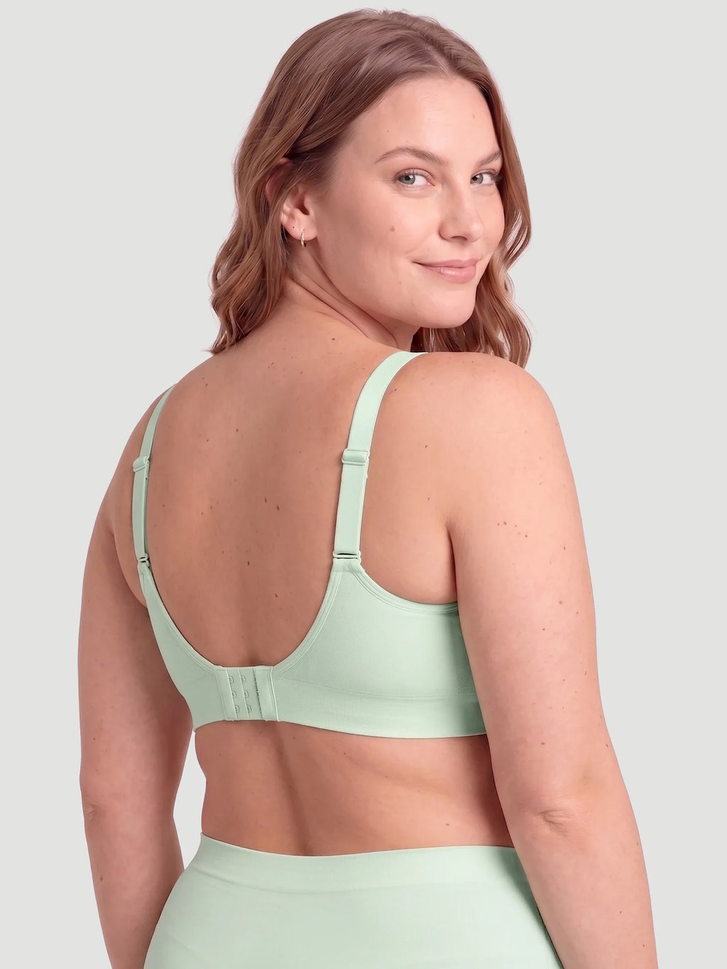 2-Pack Adjustable Wire Free Shaper Bra (Cups A-FF) + FREE Bra Extender