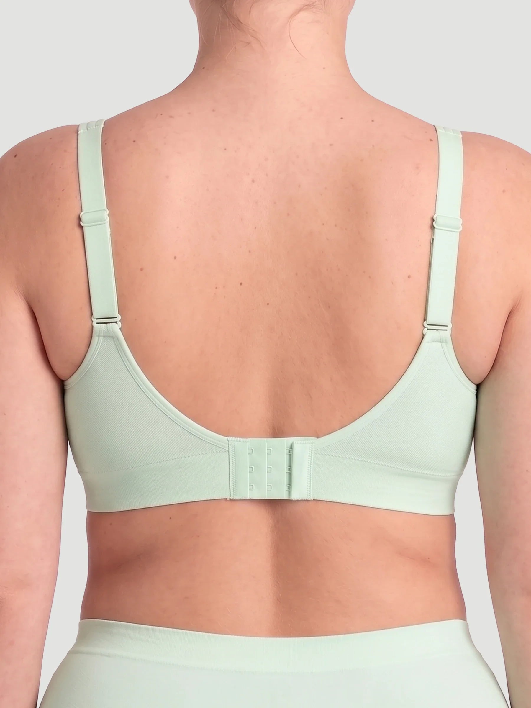 2-Pack Adjustable Wire Free Shaper Bra (Cups A-FF) + FREE Bra Extender
