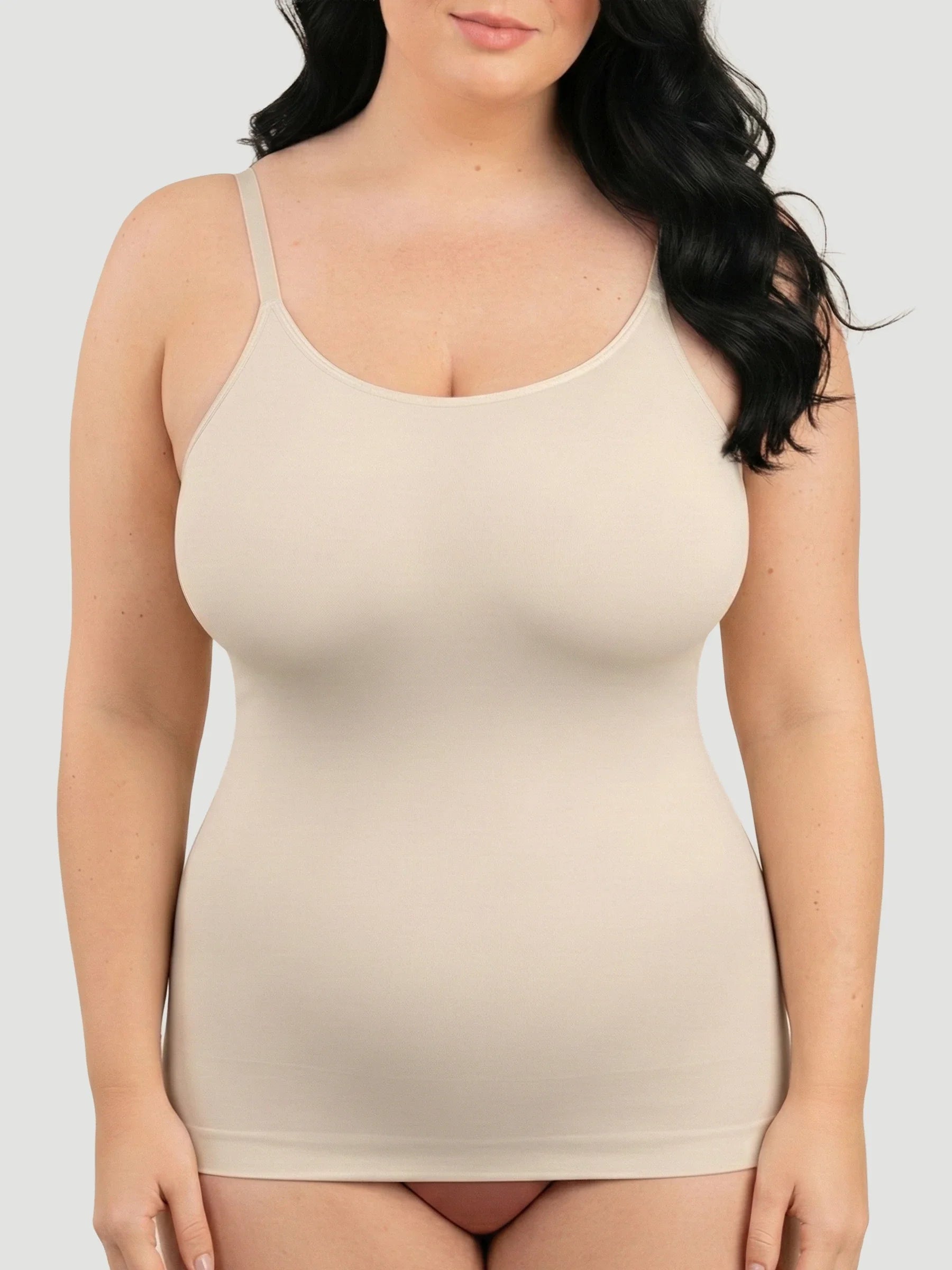 Shaping Scoop Neck Cami