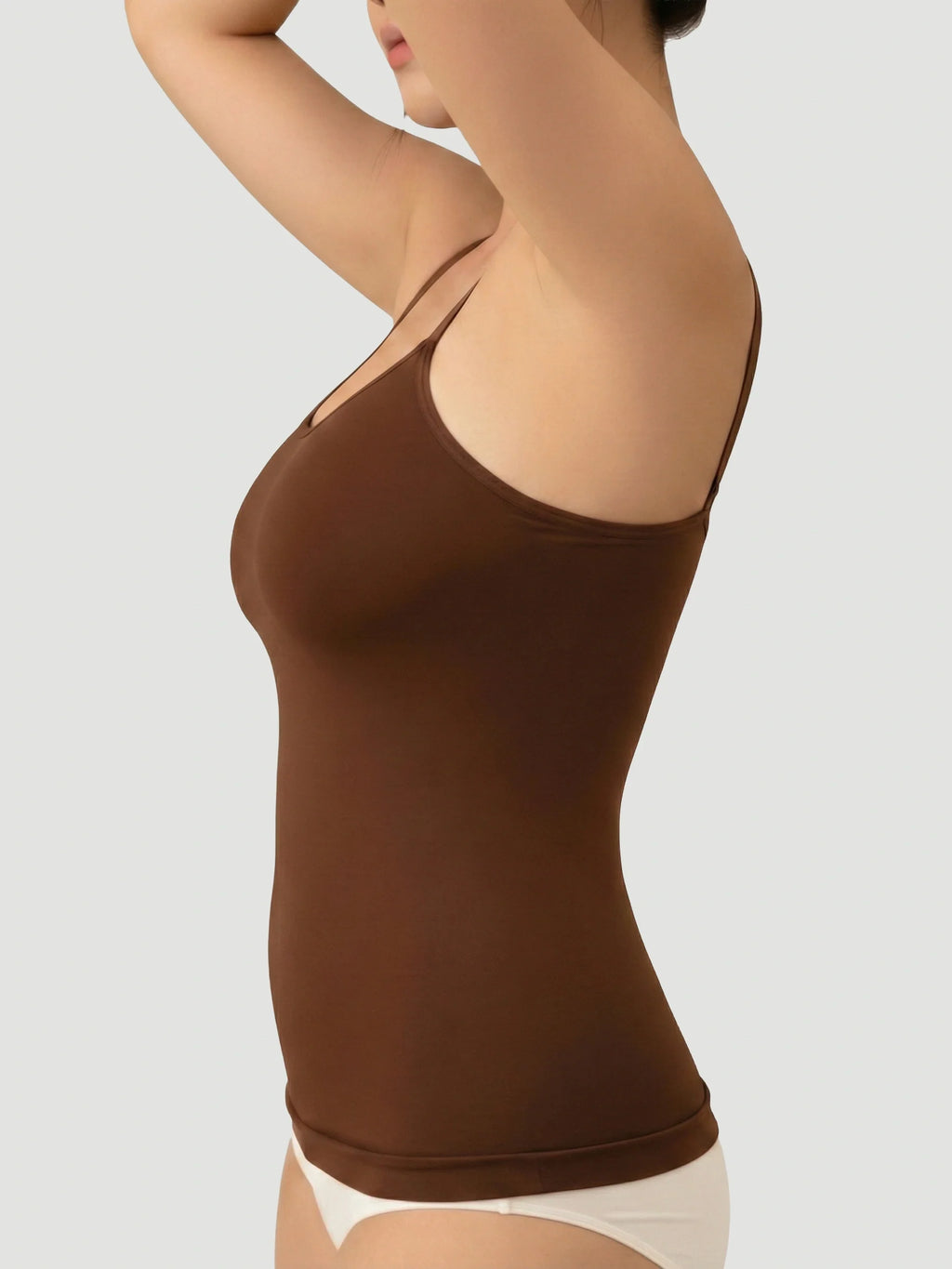 Seamless Shaping Scoop Neck Daily Cami Top