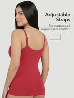 Shaping Scoop Neck Cami