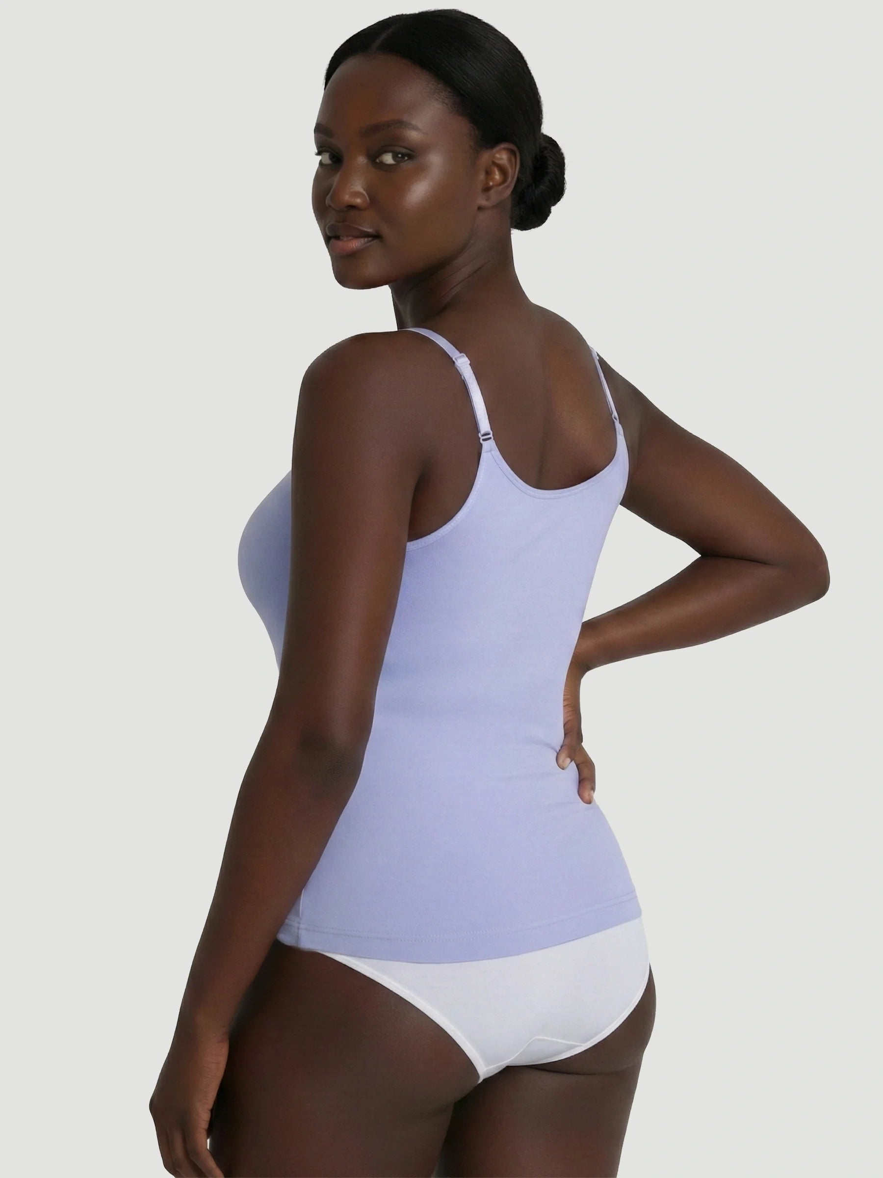Seamless Shaping Scoop Neck Daily Cami Top
