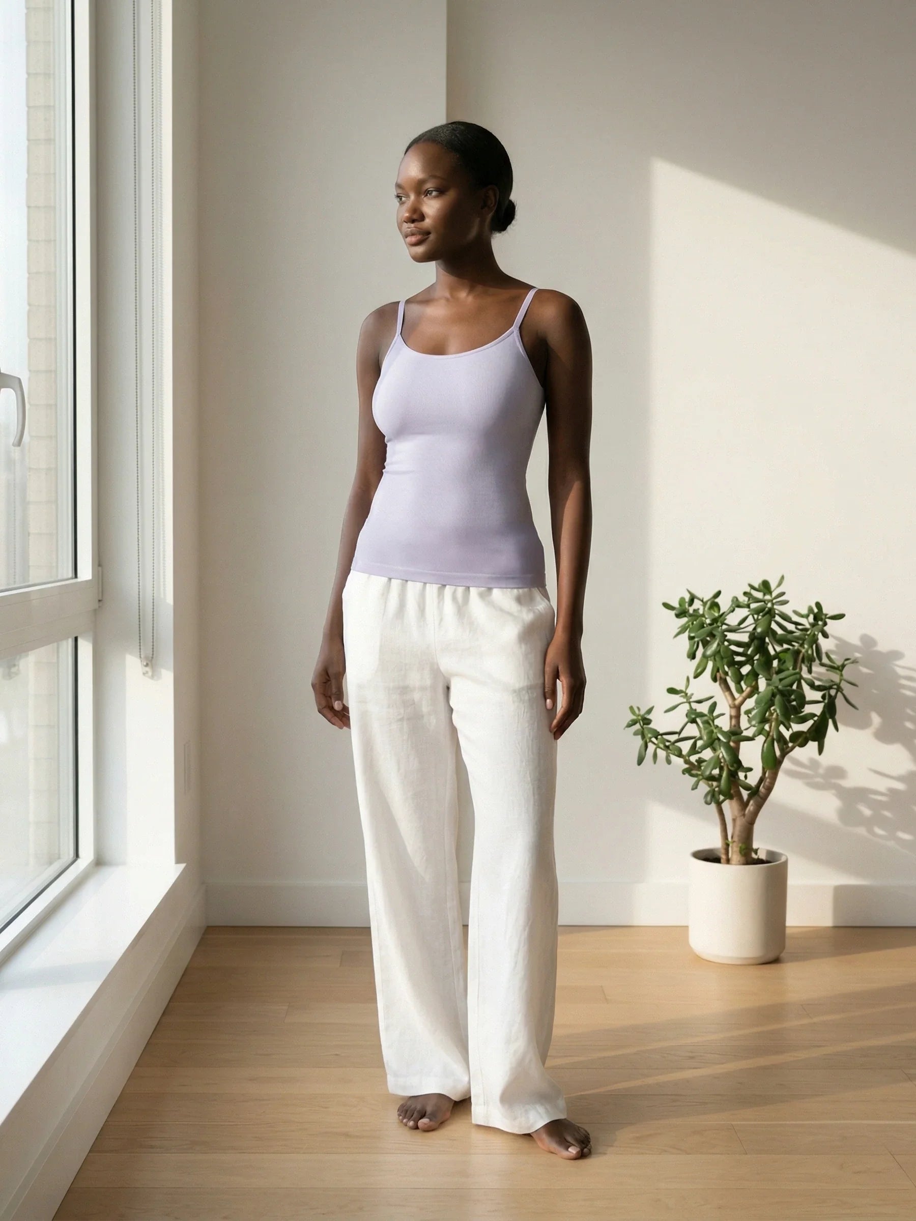 Shaping Scoop Neck Cami