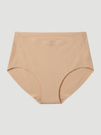 High Waist Seamless Bonded Brief Underwear