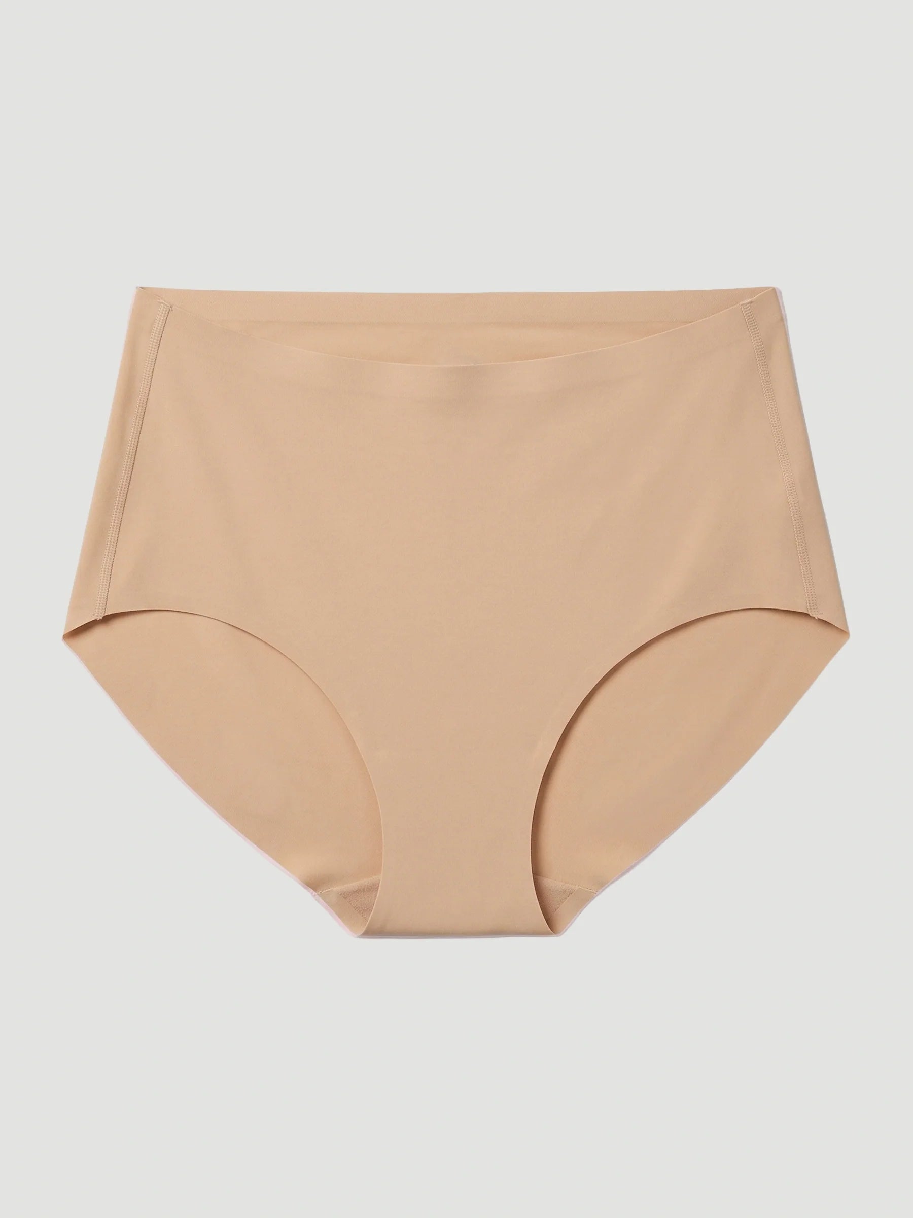 High Waist Seamless Bonded Brief Underwear