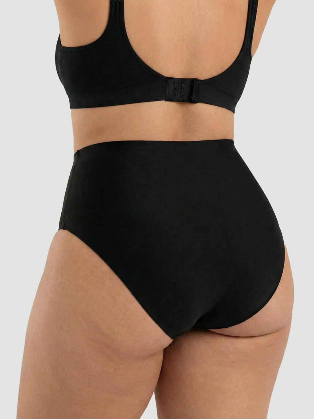 High Waist Seamless Bonded Brief Underwear